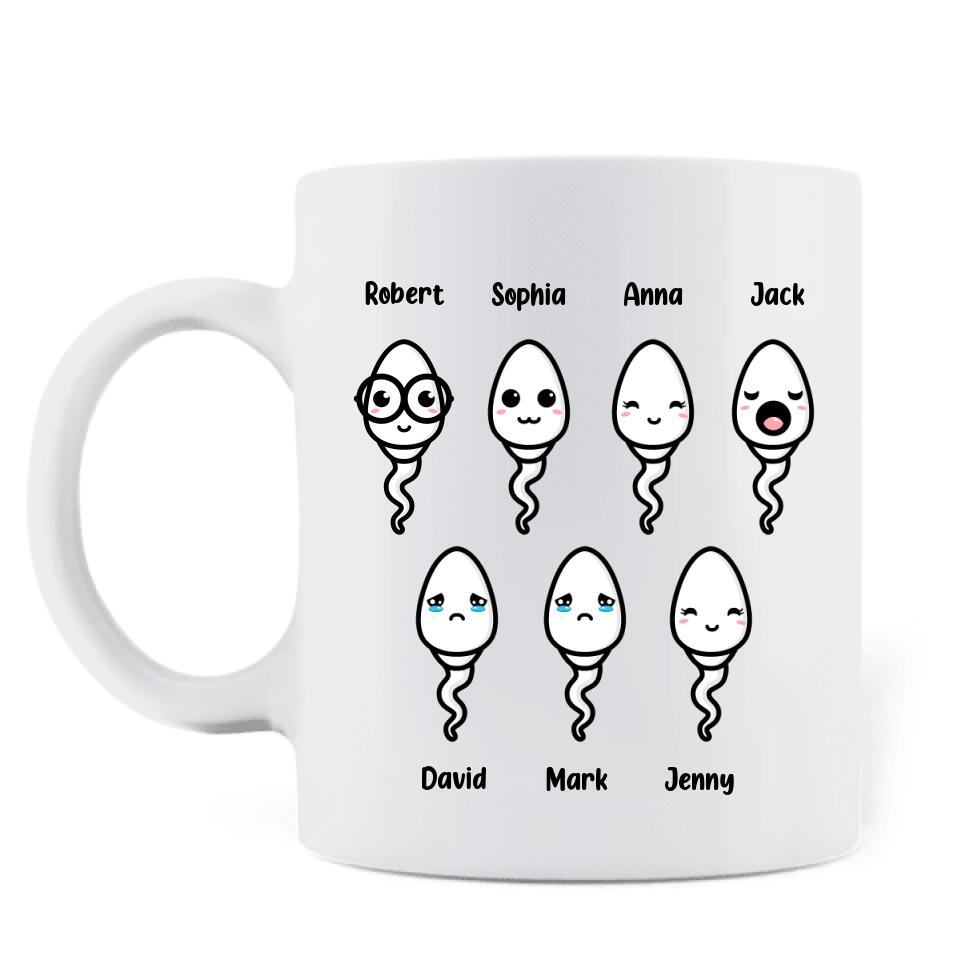 Funny Personalized Mom Mug – Sorry My Big Head Ruined It