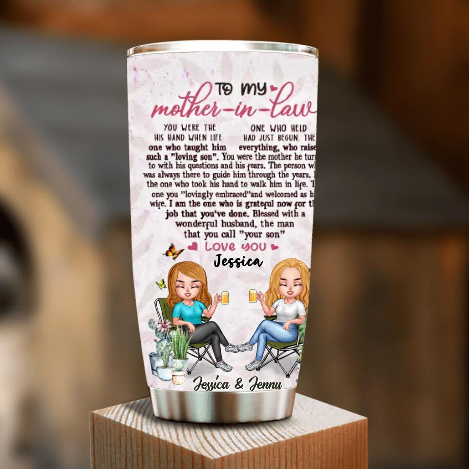 Personalized To My Mother-in-Law Insulated Tumbler