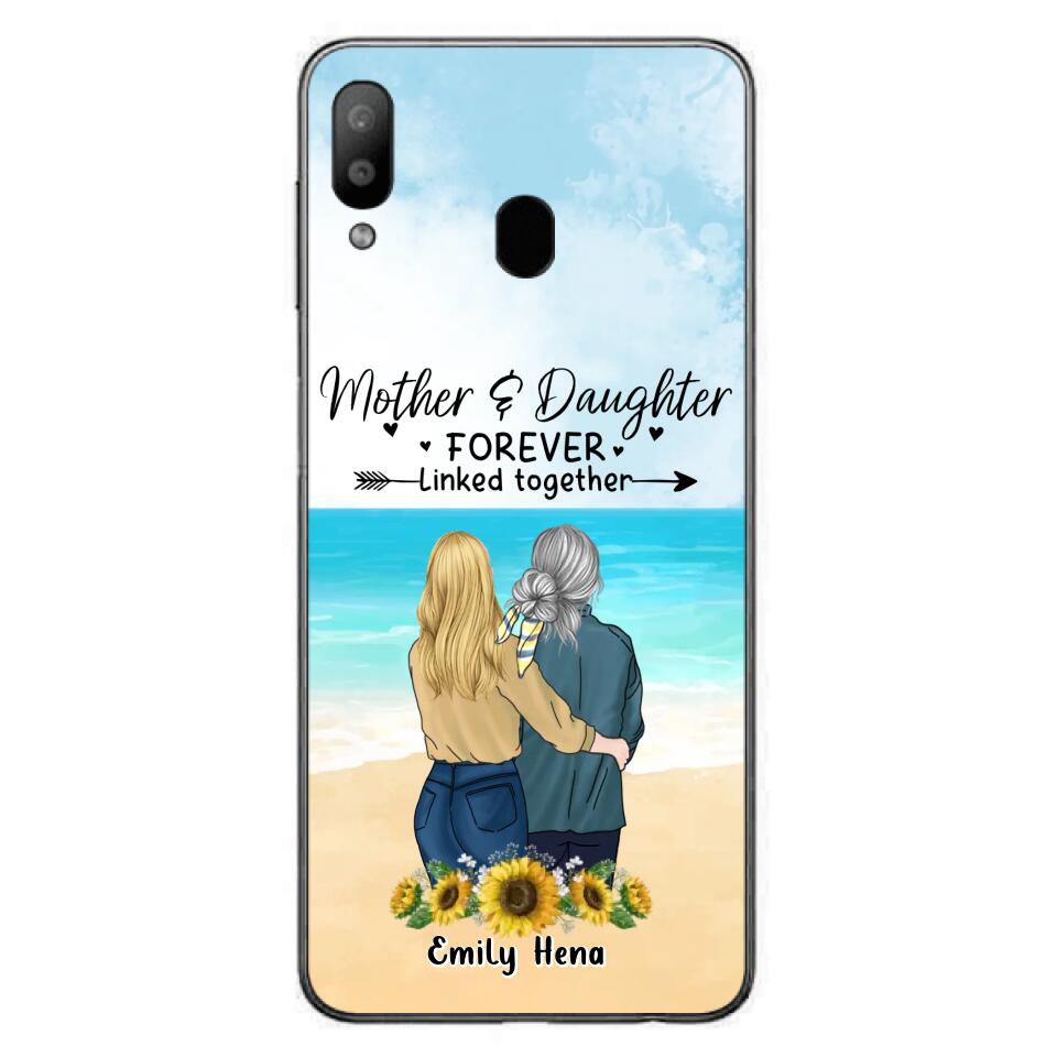 Custom Personalized Mom & Daughter Phone Case | iPhone & Samsung