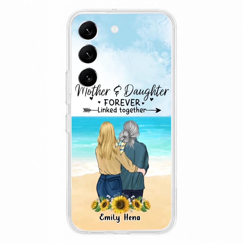 Custom Personalized Mom & Daughter Phone Case | iPhone & Samsung
