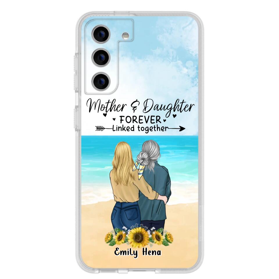 Custom Personalized Mom & Daughter Phone Case | iPhone & Samsung