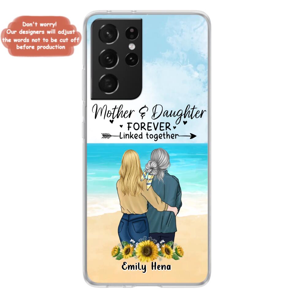 Custom Personalized Mom & Daughter Phone Case | iPhone & Samsung