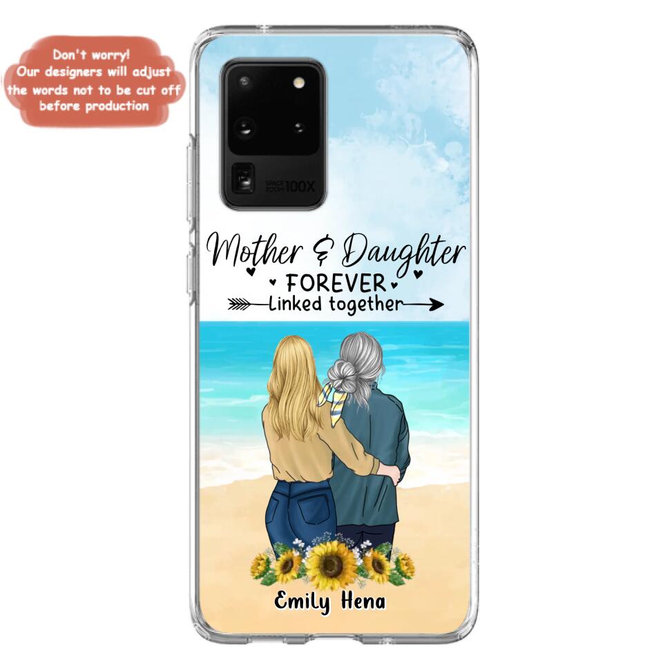 Custom Personalized Mom & Daughter Phone Case | iPhone & Samsung