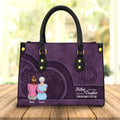 Personalized Mother & Daughters PU Leather Handbag