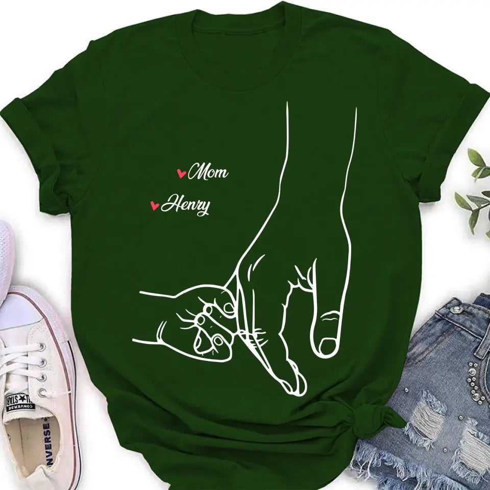 Personalized Mom & Kids Custom Name Shirt or Hoodie