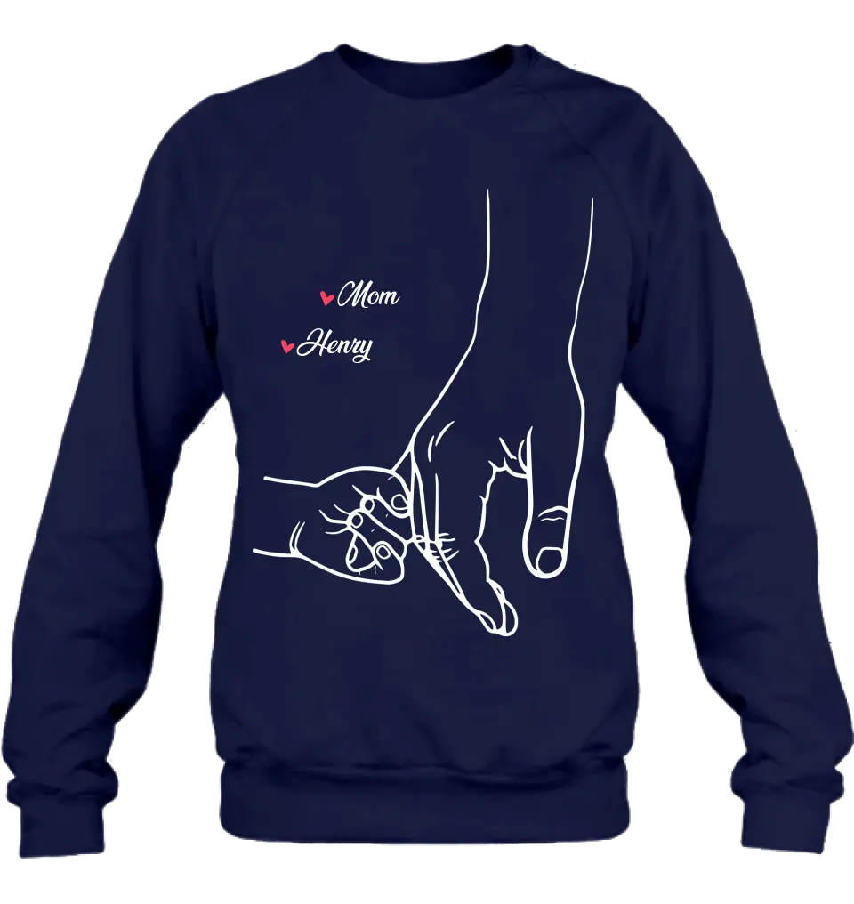 Personalized Mom & Kids Custom Name Shirt or Hoodie