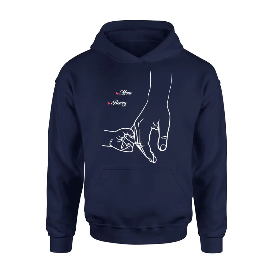 Personalized Mom & Kids Custom Name Shirt or Hoodie