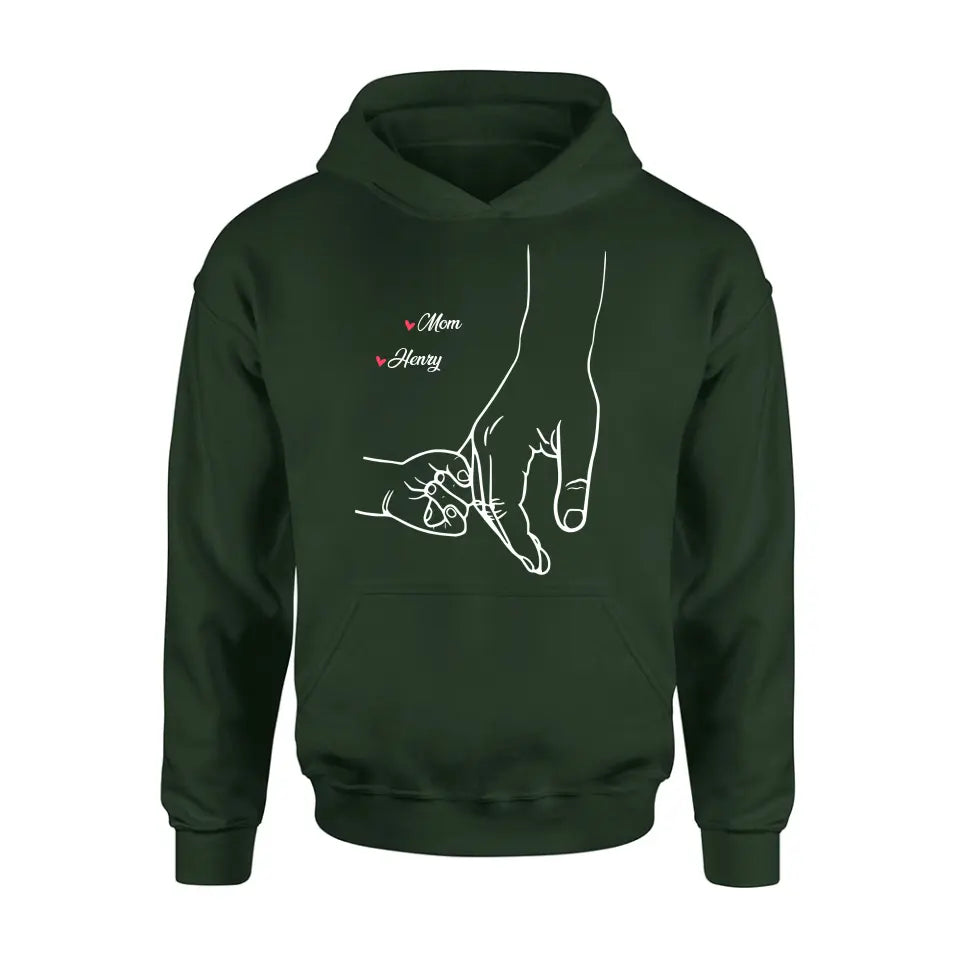 Personalized Mom & Kids Custom Name Shirt or Hoodie