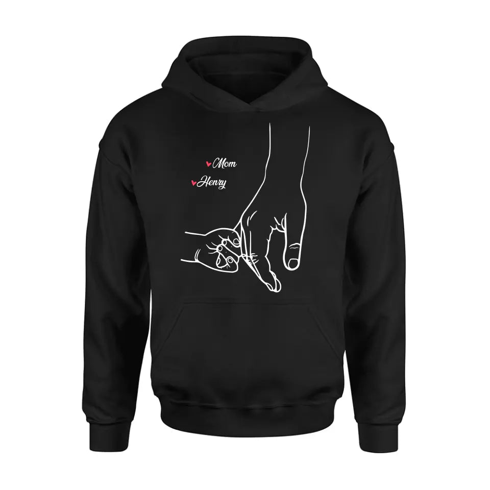 Personalized Mom & Kids Custom Name Shirt or Hoodie