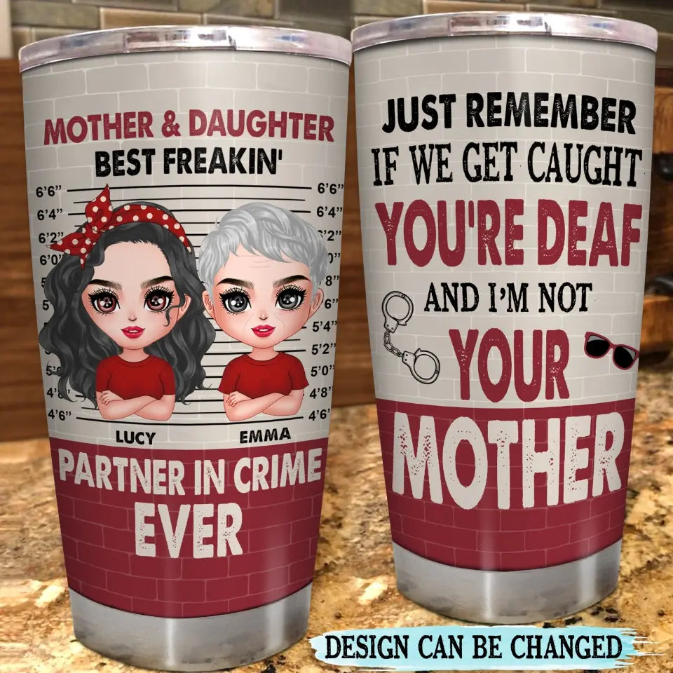 Personalized Mother & Daughter Insulated Tumbler