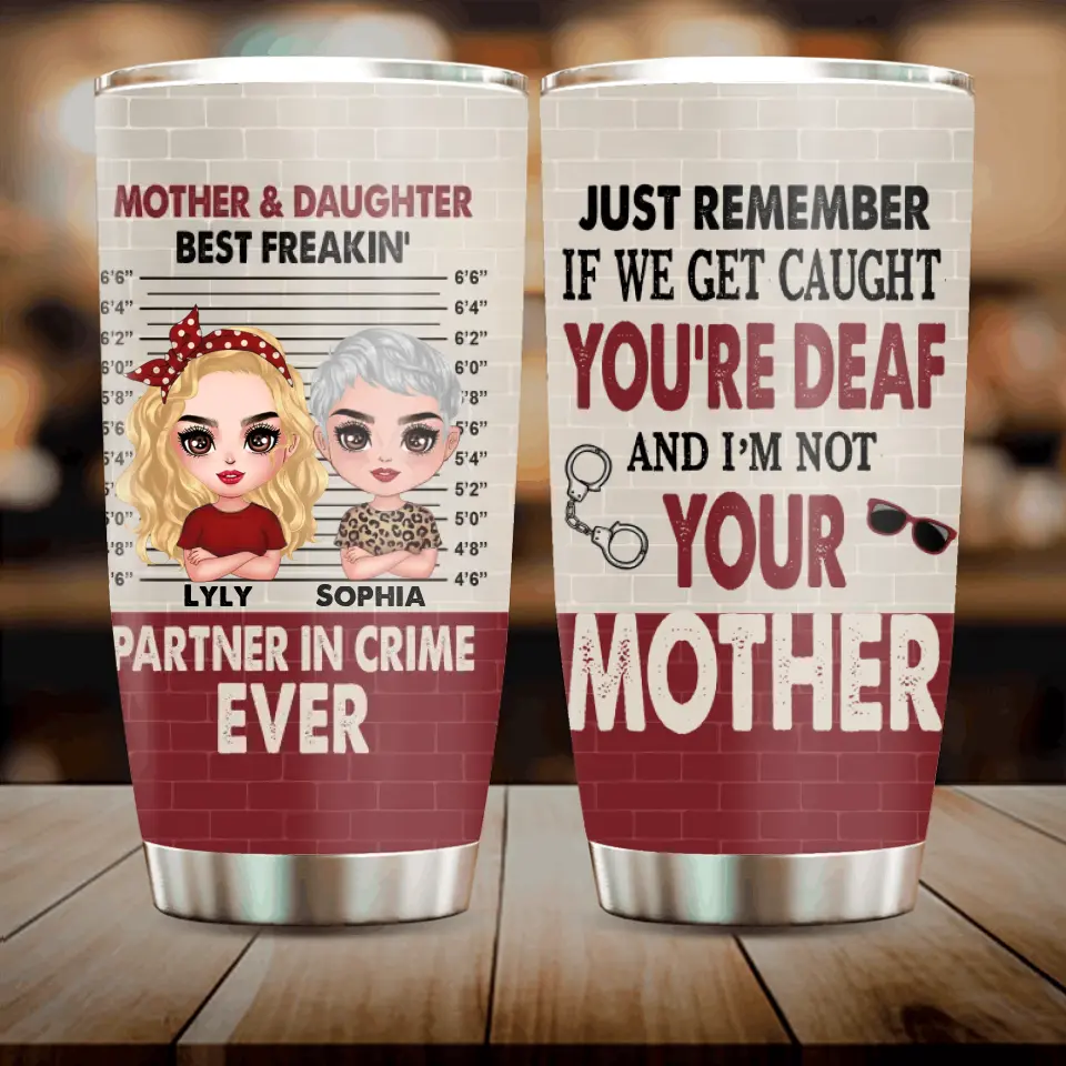 Personalized Mother & Daughter Insulated Tumbler
