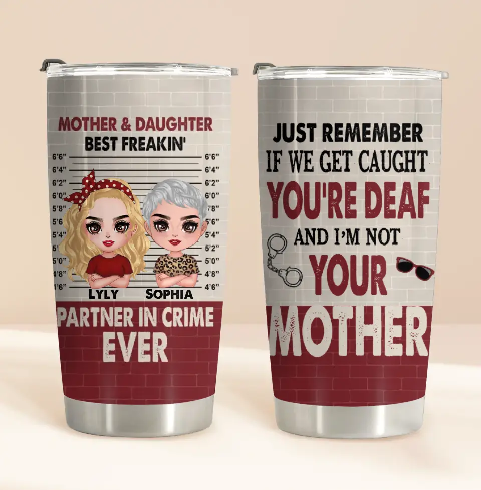 Personalized Mother & Daughter Insulated Tumbler