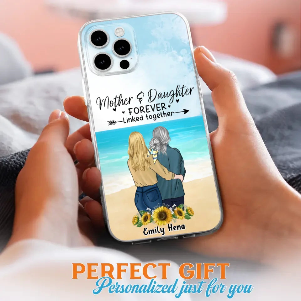 Custom Personalized Mom & Daughter Phone Case | iPhone & Samsung