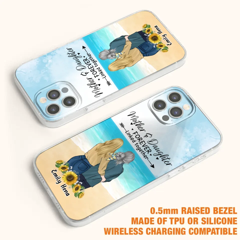 Custom Personalized Mom & Daughter Phone Case | iPhone & Samsung