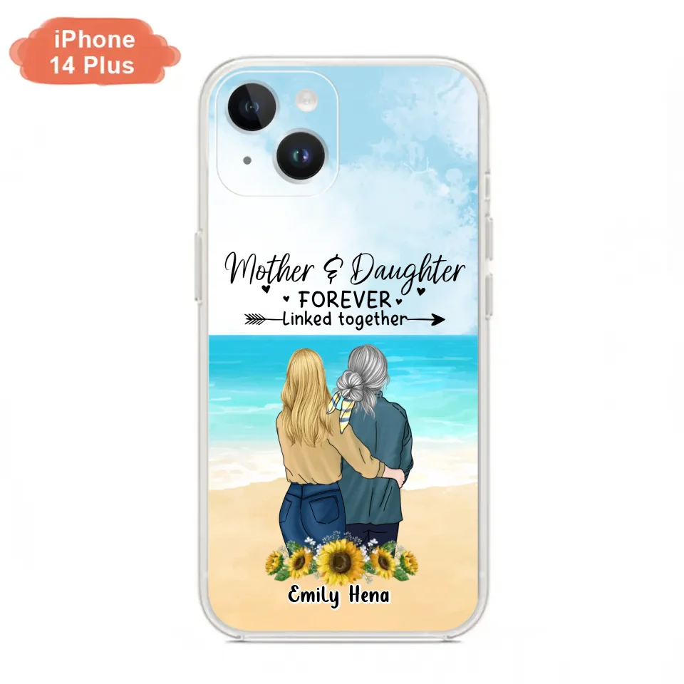 Custom Personalized Mom & Daughter Phone Case | iPhone & Samsung