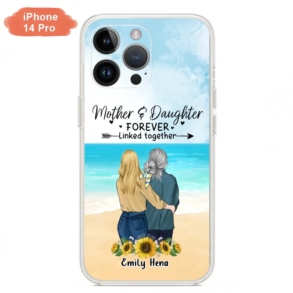 Custom Personalized Mom & Daughter Phone Case | iPhone & Samsung