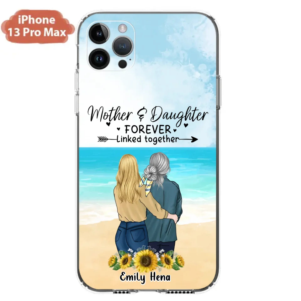 Custom Personalized Mom & Daughter Phone Case | iPhone & Samsung