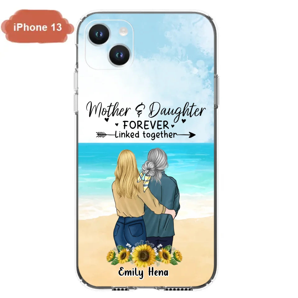 Custom Personalized Mom & Daughter Phone Case | iPhone & Samsung