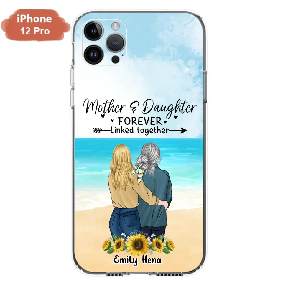 Custom Personalized Mom & Daughter Phone Case | iPhone & Samsung