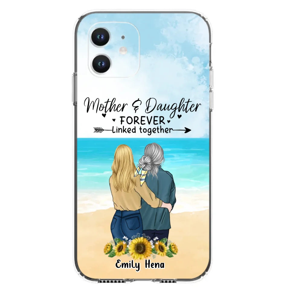Custom Personalized Mom & Daughter Phone Case | iPhone & Samsung