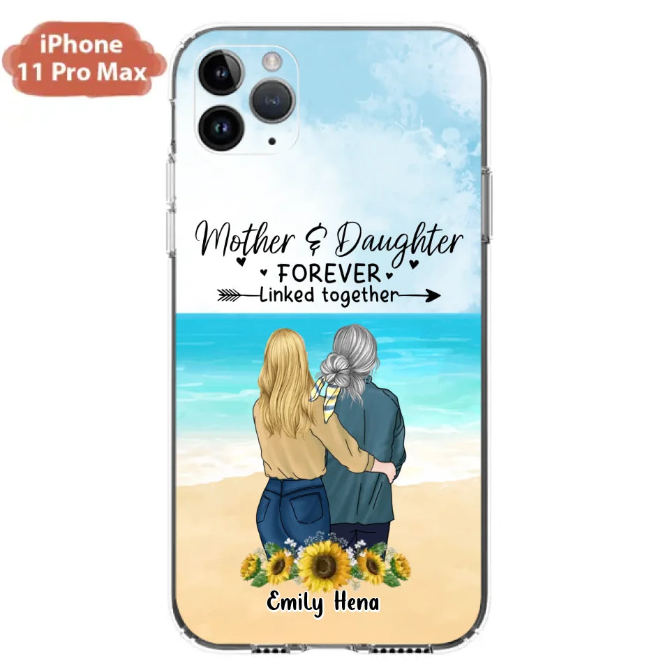 Custom Personalized Mom & Daughter Phone Case | iPhone & Samsung