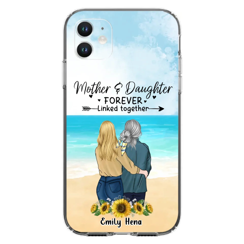 Custom Personalized Mom & Daughter Phone Case | iPhone & Samsung