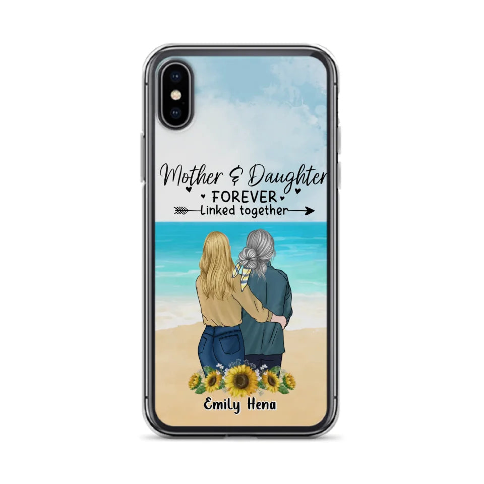 Custom Personalized Mom & Daughter Phone Case | iPhone & Samsung