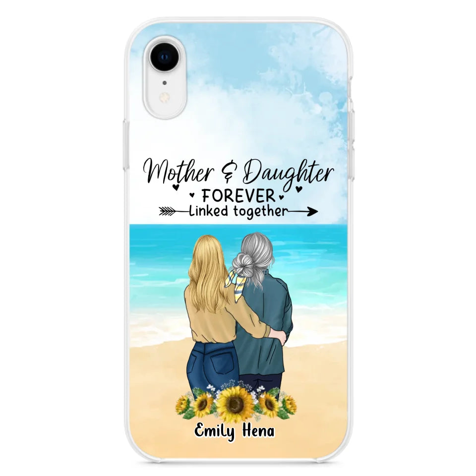 Custom Personalized Mom & Daughter Phone Case | iPhone & Samsung