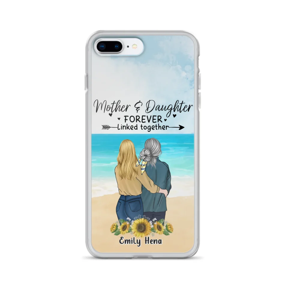 Custom Personalized Mom & Daughter Phone Case | iPhone & Samsung