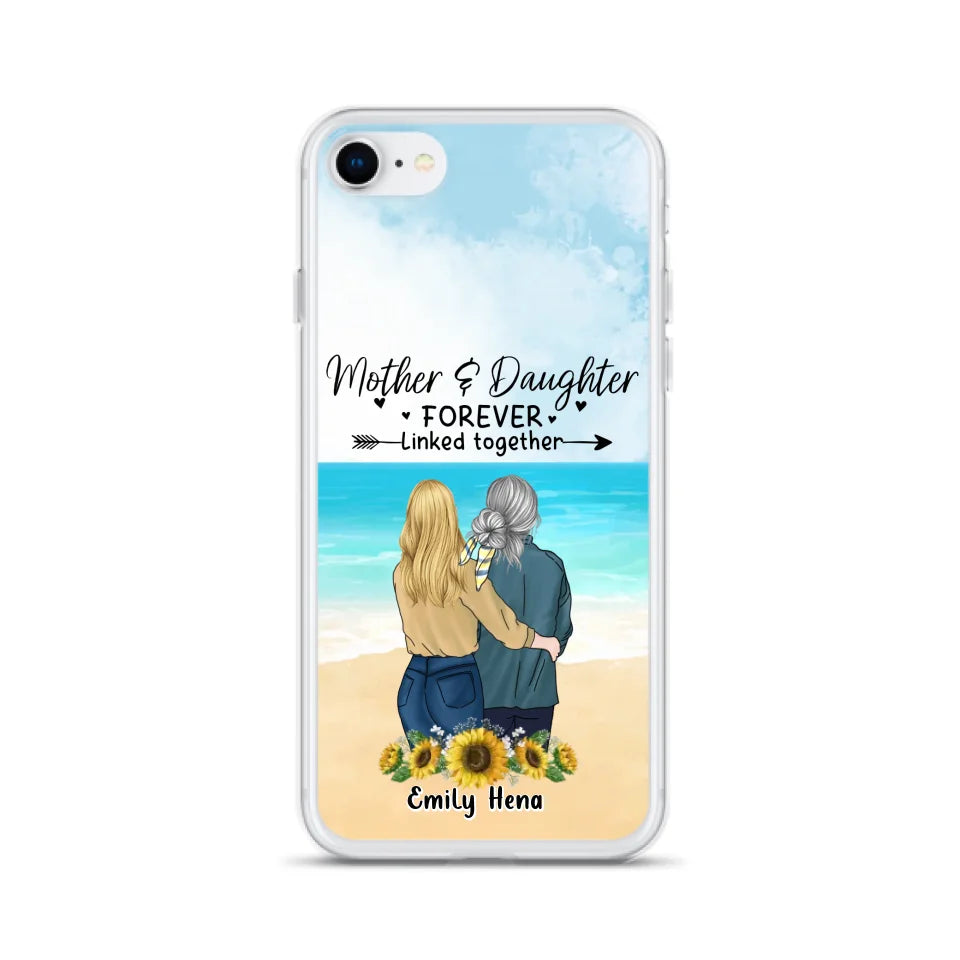 Custom Personalized Mom & Daughter Phone Case | iPhone & Samsung