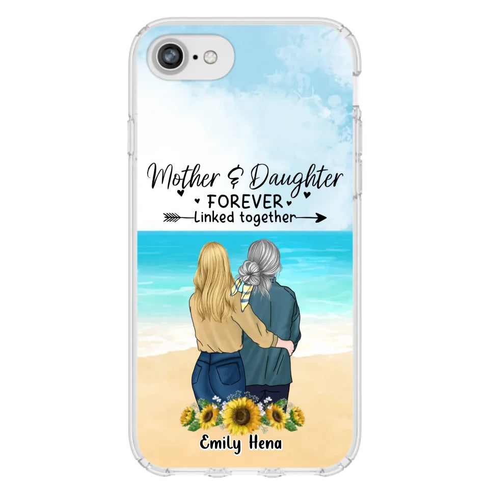 Custom Personalized Mom & Daughter Phone Case | iPhone & Samsung