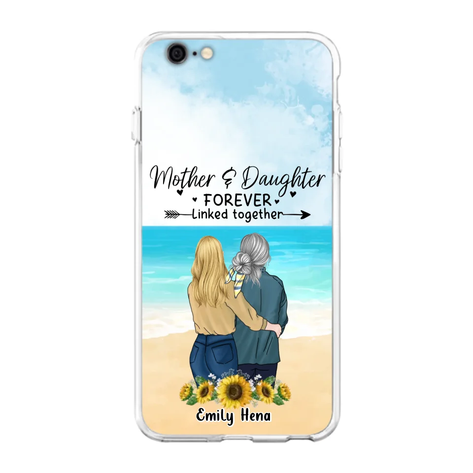 Custom Personalized Mom & Daughter Phone Case | iPhone & Samsung