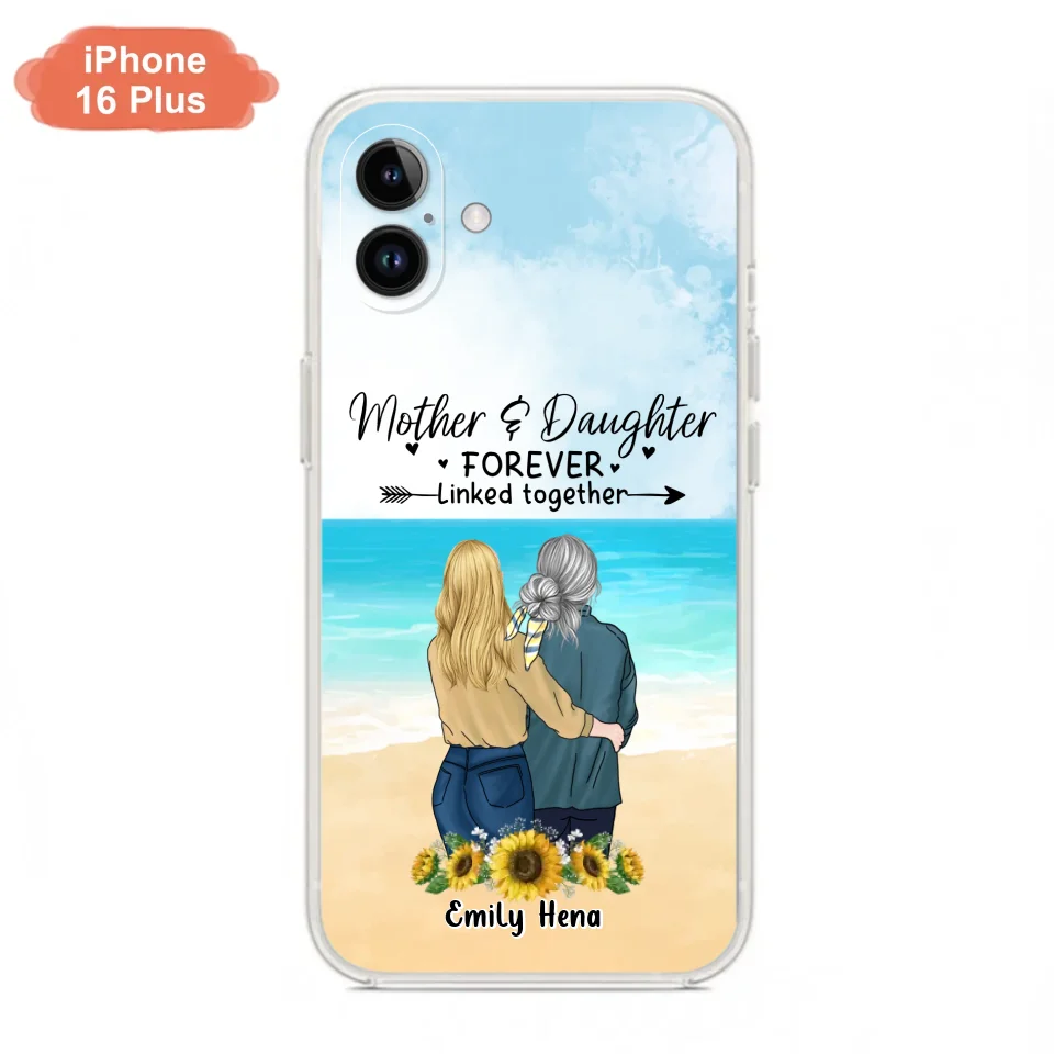 Custom Personalized Mom & Daughter Phone Case | iPhone & Samsung