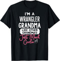 Wrangler Grandma Funny Graphic T-Shirt