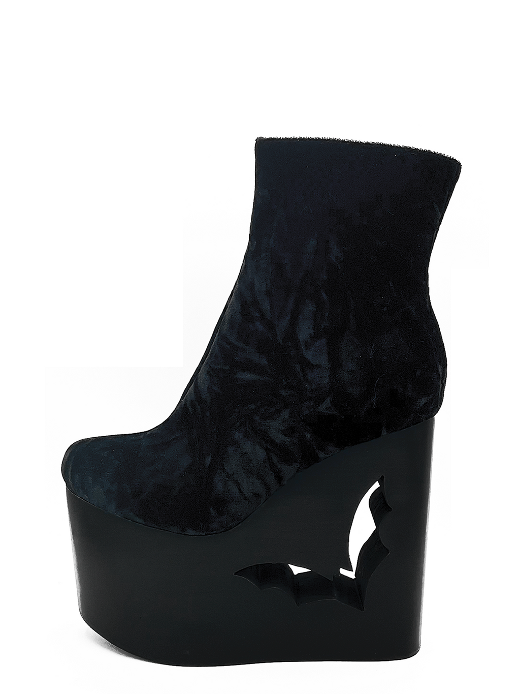 Deadwood Velvet Wedge Boot