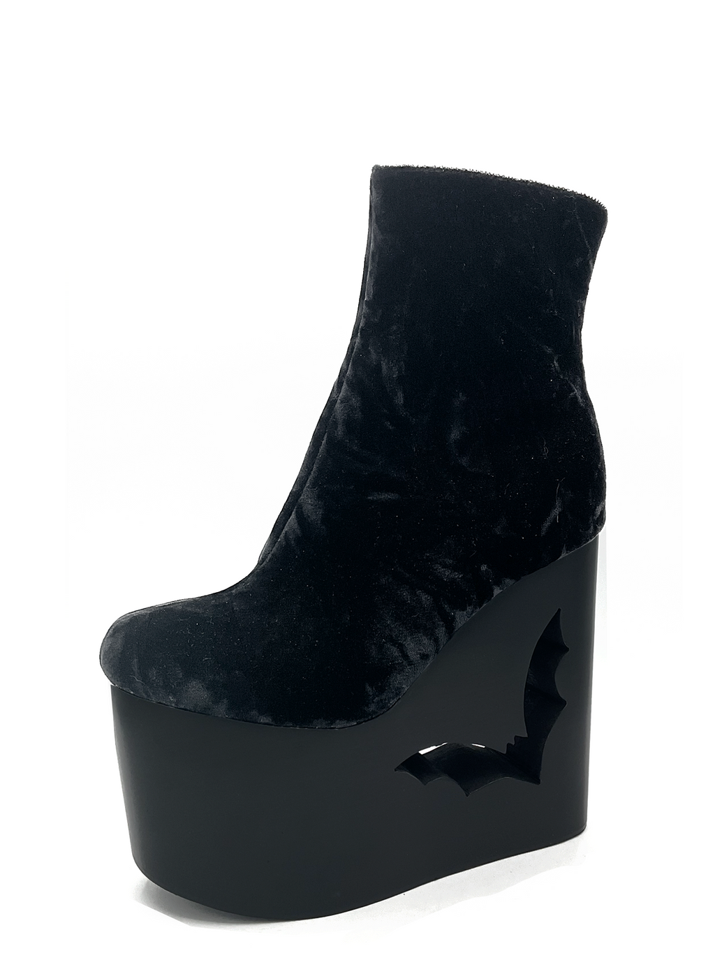 Deadwood Velvet Wedge Boot