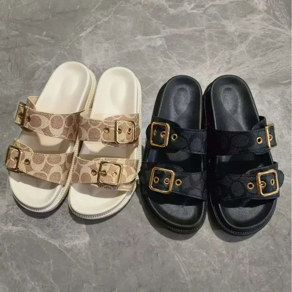 Thick-Sole Platform Sandals
