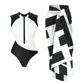 Ash UV-Protection One-Piece Swimsuit