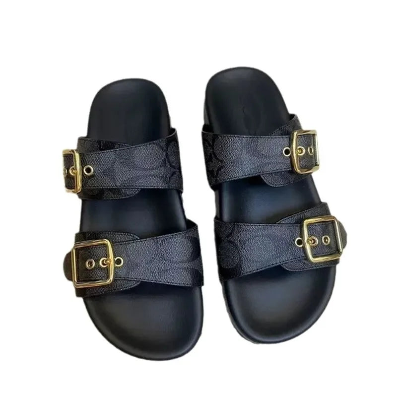 Thick-Sole Platform Sandals
