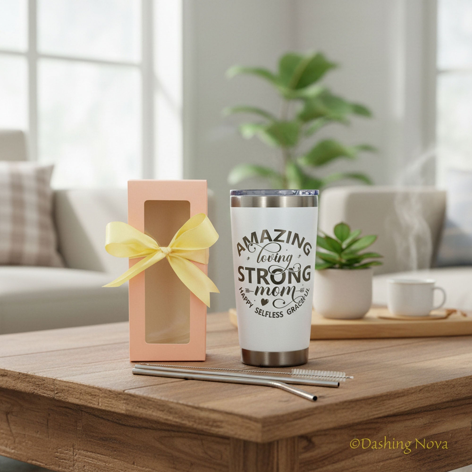 Best Mom Ever 20oz Insulated Tumbler Gift Set