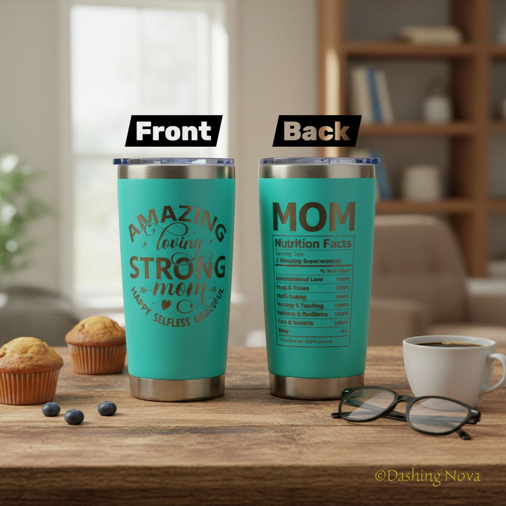 Best Mom Ever 20oz Insulated Tumbler Gift Set