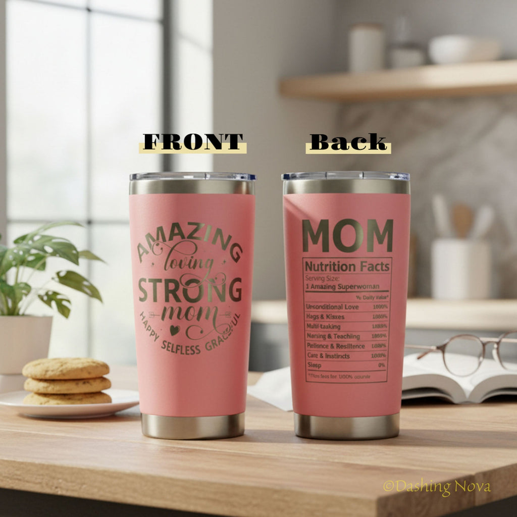 Best Mom Ever 20oz Insulated Tumbler Gift Set