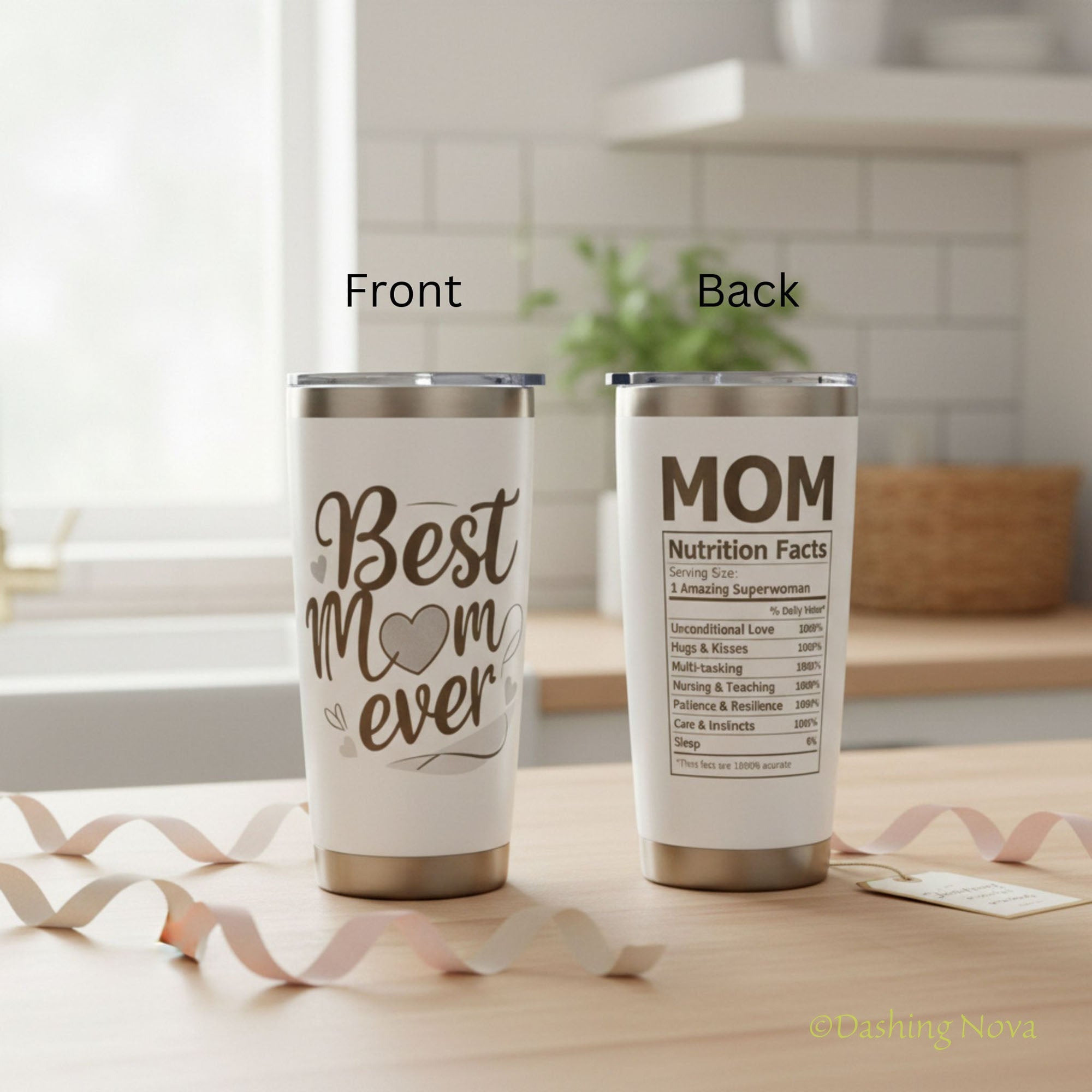 Best Mom Ever 20oz Insulated Tumbler Gift Set