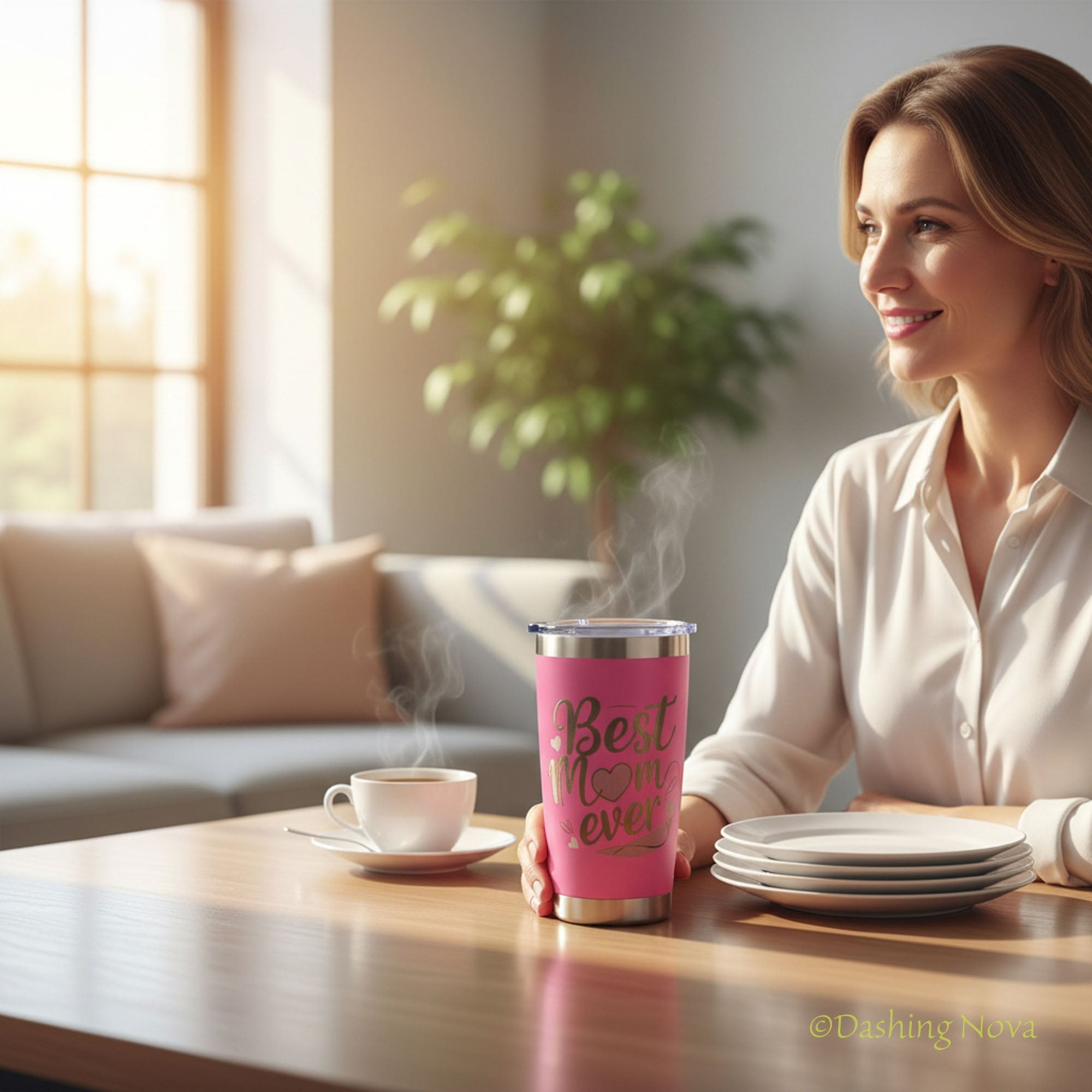 Best Mom Ever 20oz Insulated Tumbler Gift Set