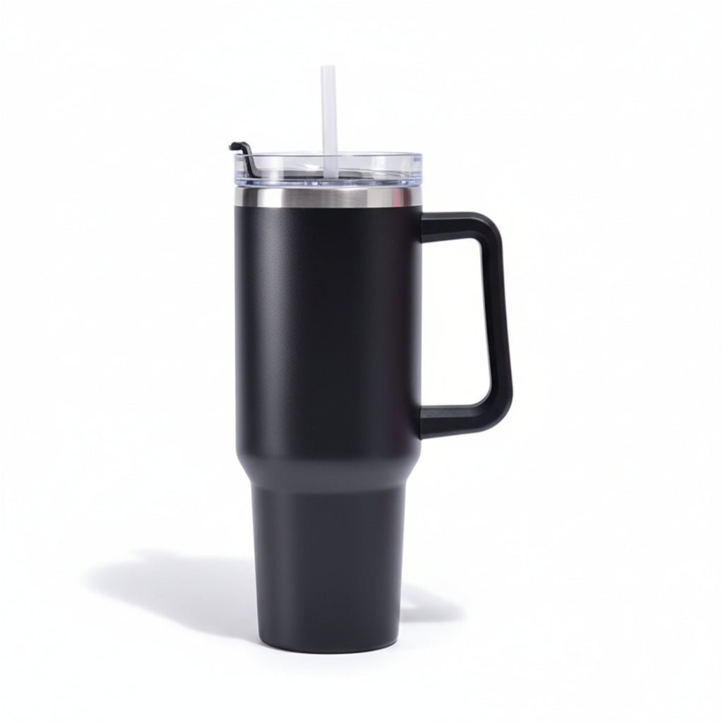 Engraved Leopard Print 40oz Insulated Tumbler