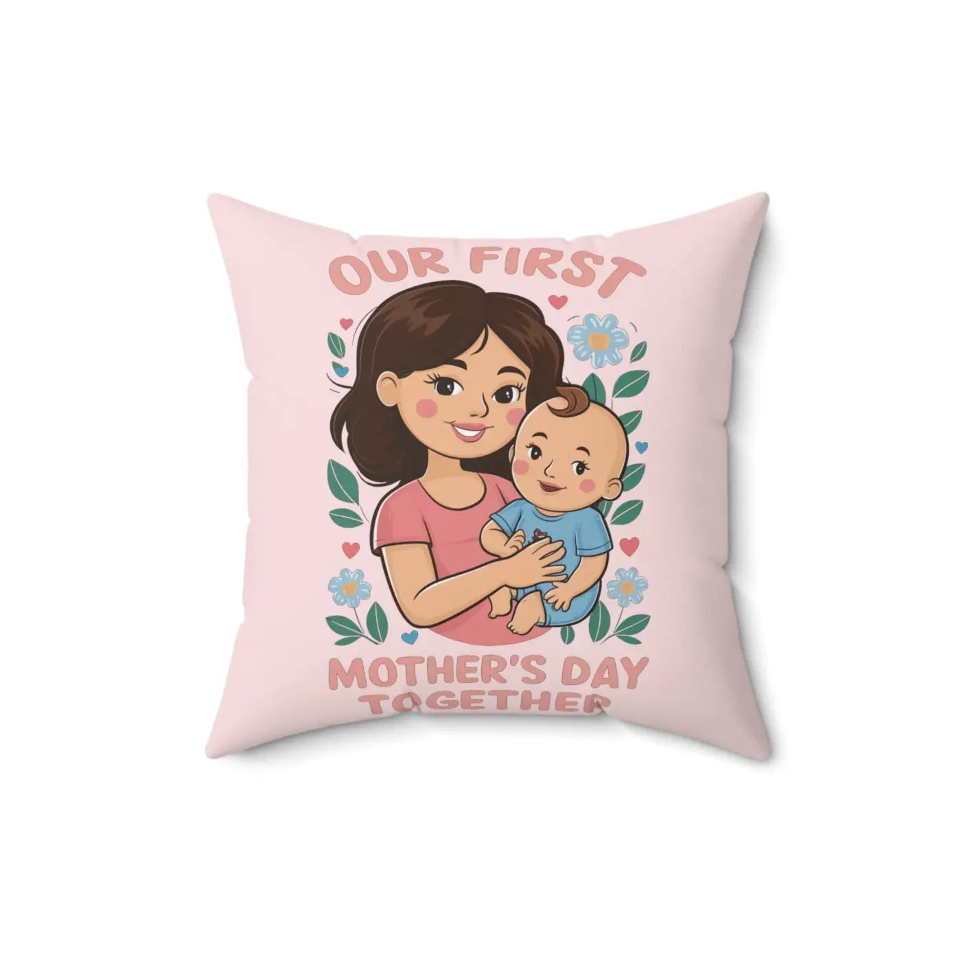 Ultimate Comfort Mother's Day Throw Pillow