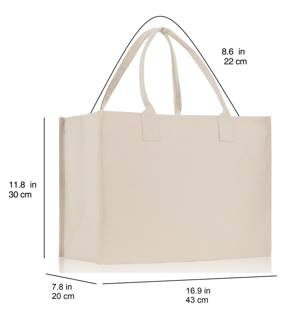 Lake Life Canvas Tote Bag