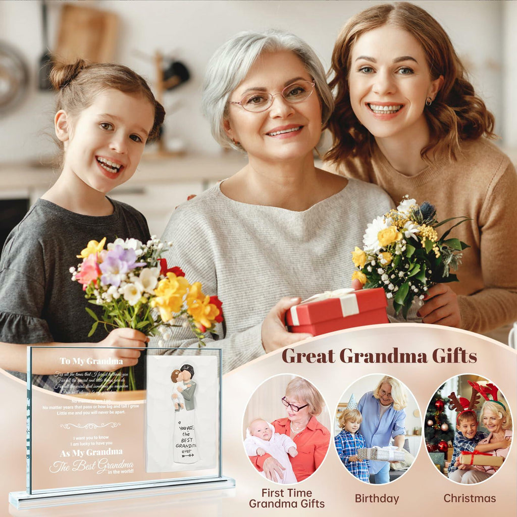 Mom Gifts from Daughter Crystal Keepsake Plaque